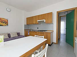 Soggiorno con letto singolo 